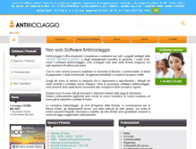 Tablet Screenshot of antiriciclaggio.it